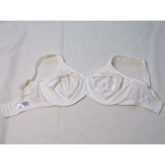 🆕 WACOAL Awareness Full Unpadded Underwire Bra 34DD White #85567 - Picture 11 of 12